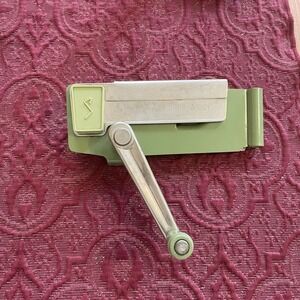 Swing-A-Way Vintage Wall Mount Can Opener, Avocado Green, Made in USA